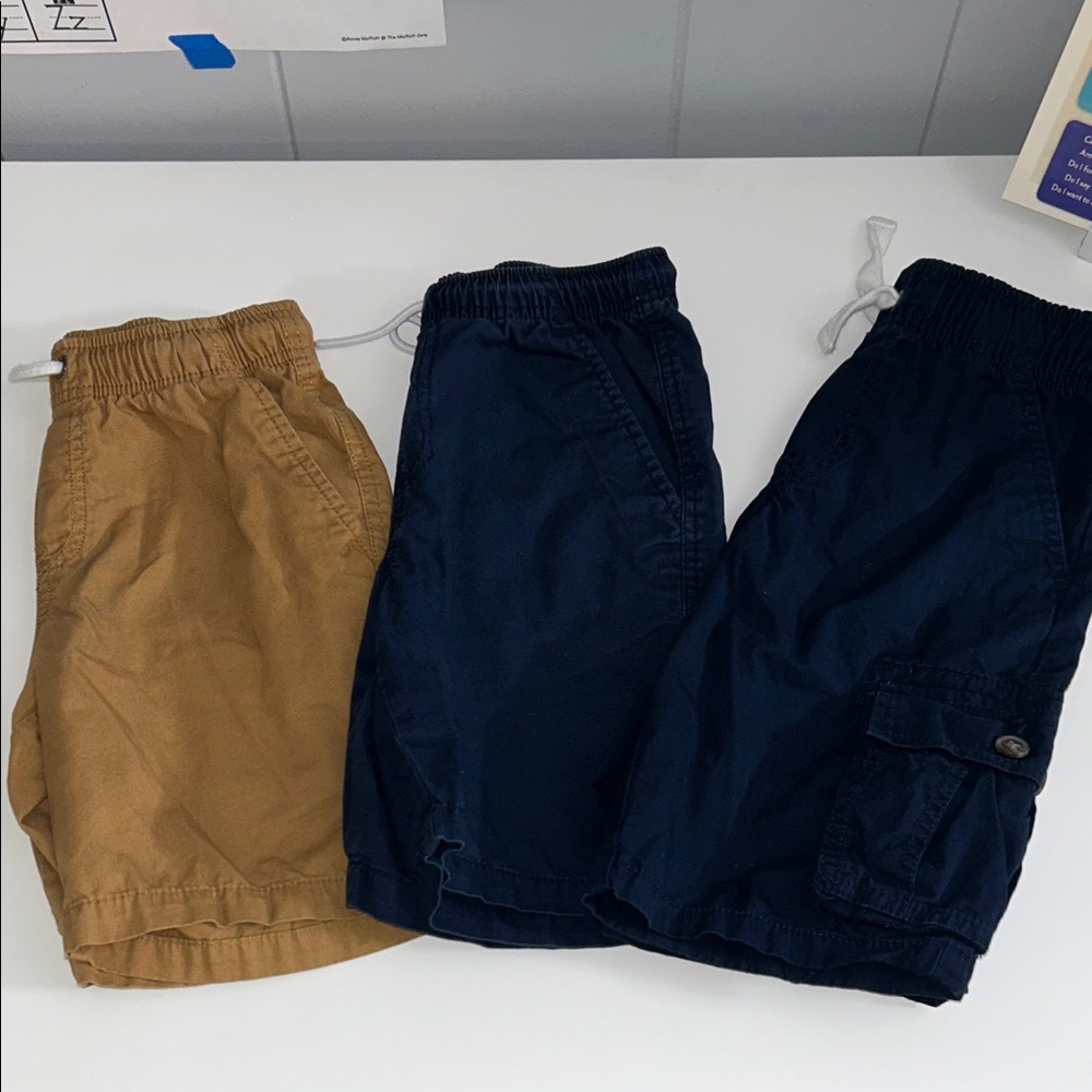 Cat & Jack Boy’s Cargo Shorts Bundle Size Small (6/7)